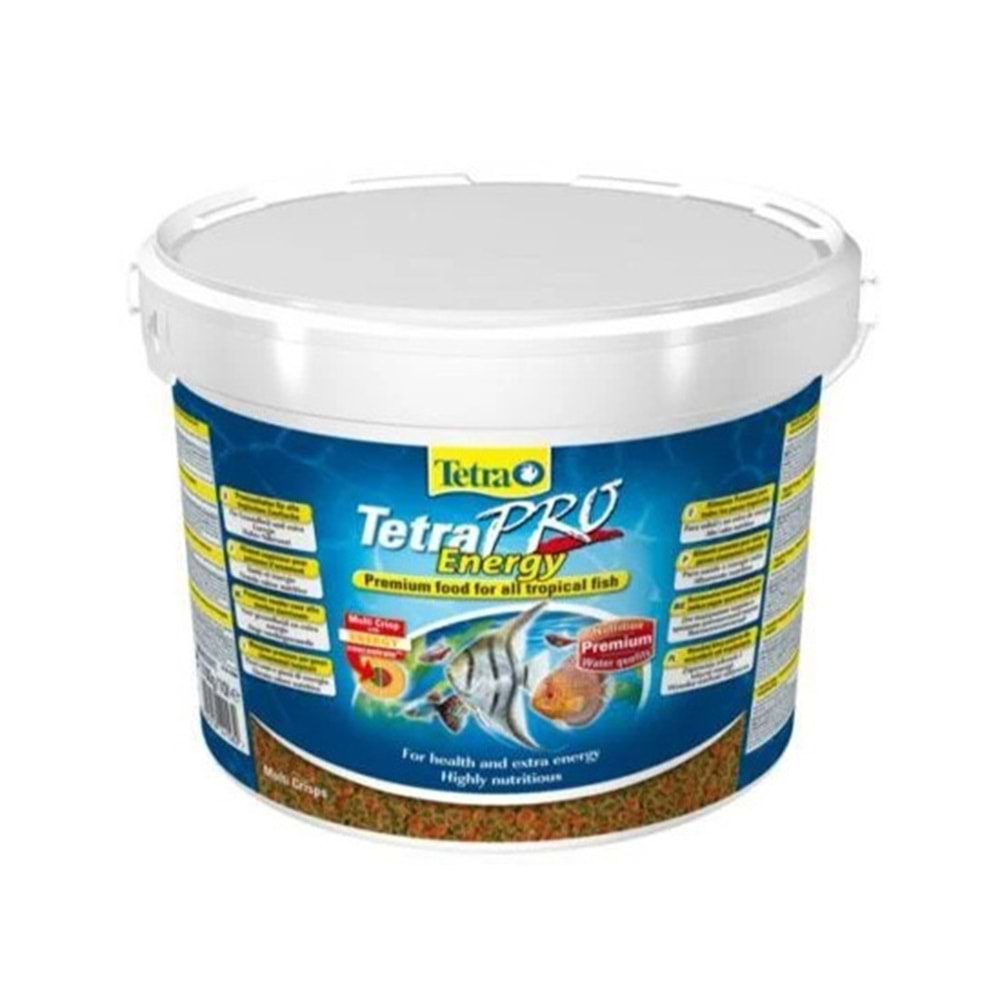 TETRA PRO ENERGY CRISPS KOVA BALIK YEMİ 10 LT (2100 GR)