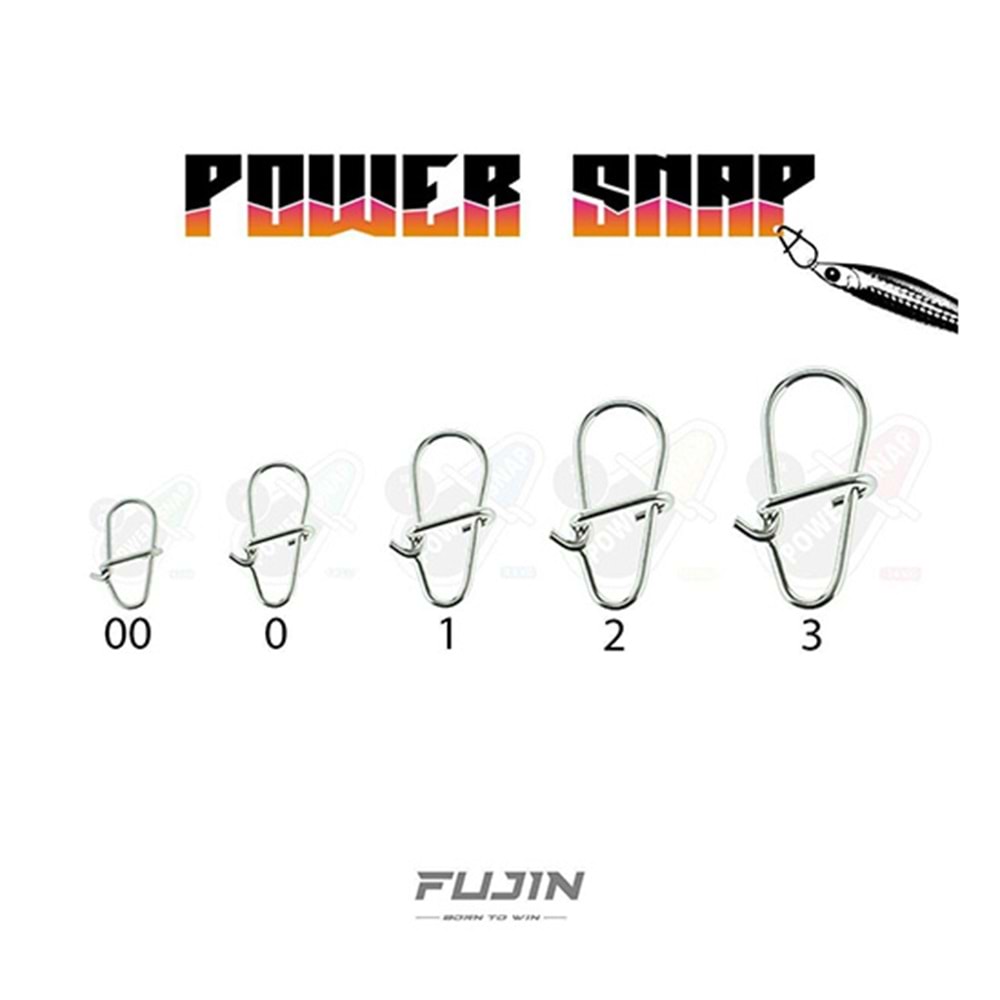 FUJİN POWER SNAP 7,3 KG ÇEKERLİ KLİPS #0
