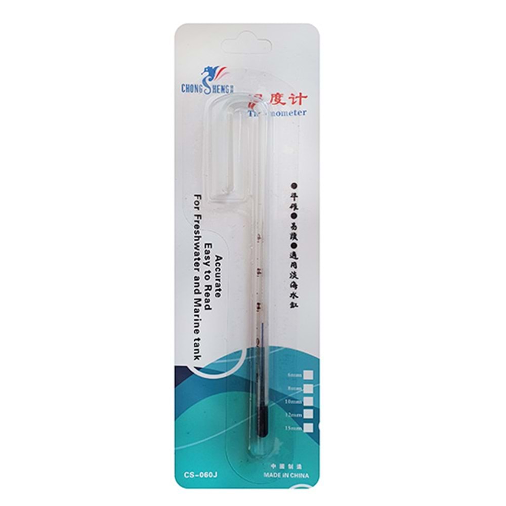 CHONG HENG TERMOMETRE SIVI DOLGULU 10 MM ASKILI