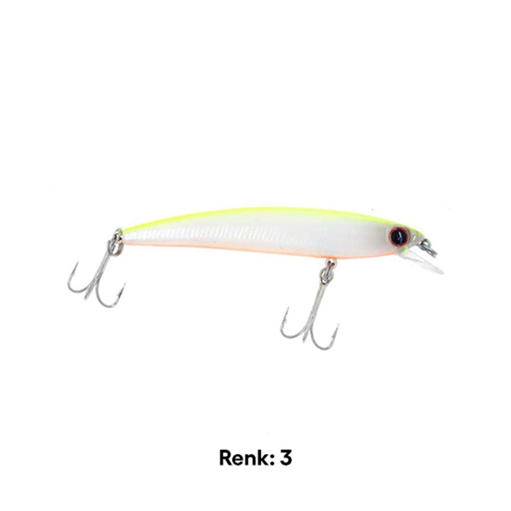 ALBASTAR DEFNE MİNNOW 70MM 4GR COL:3