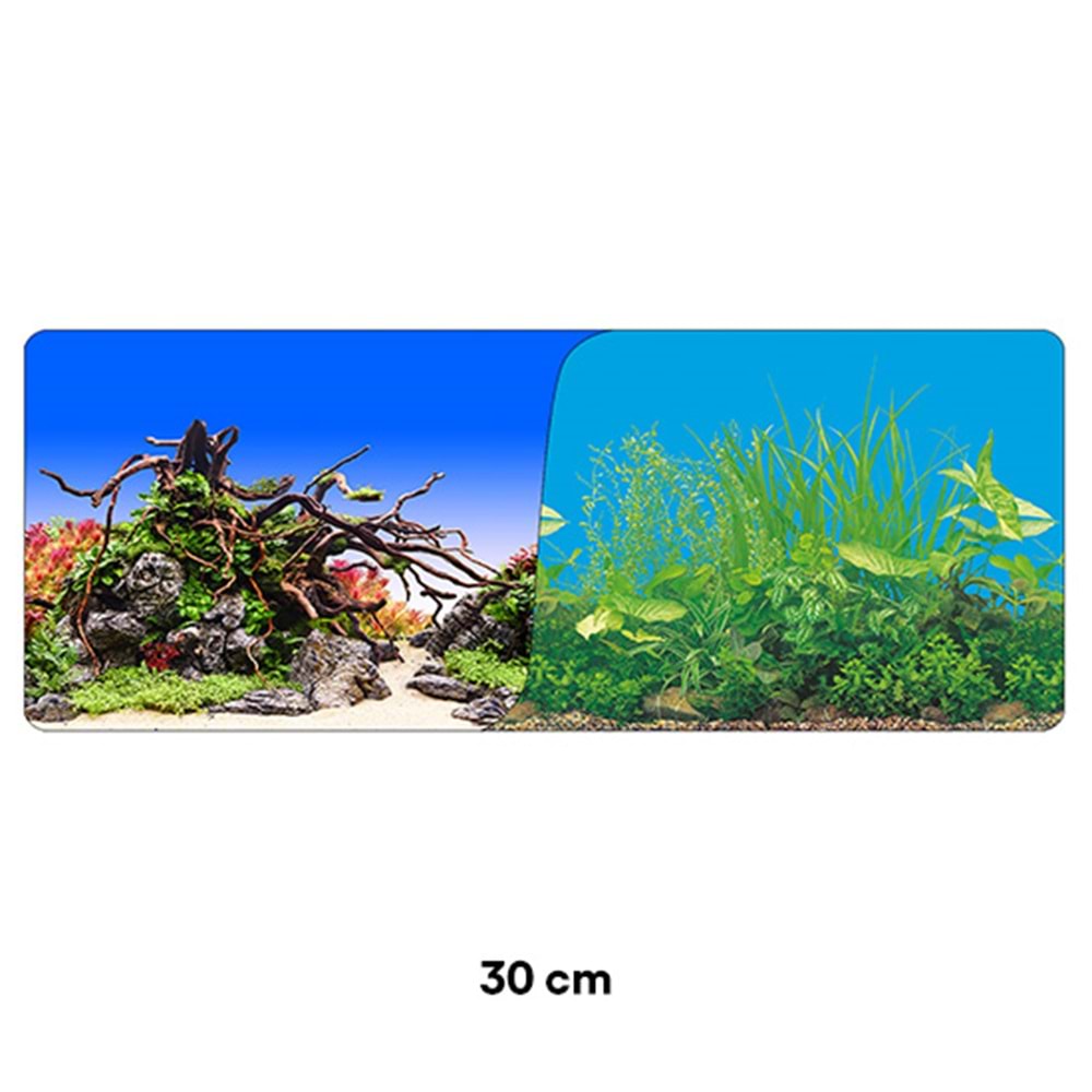 BONİSA PLASTİK POSTER 8031/9051 KAYA BİTKİ 15 METRE x 30 CM