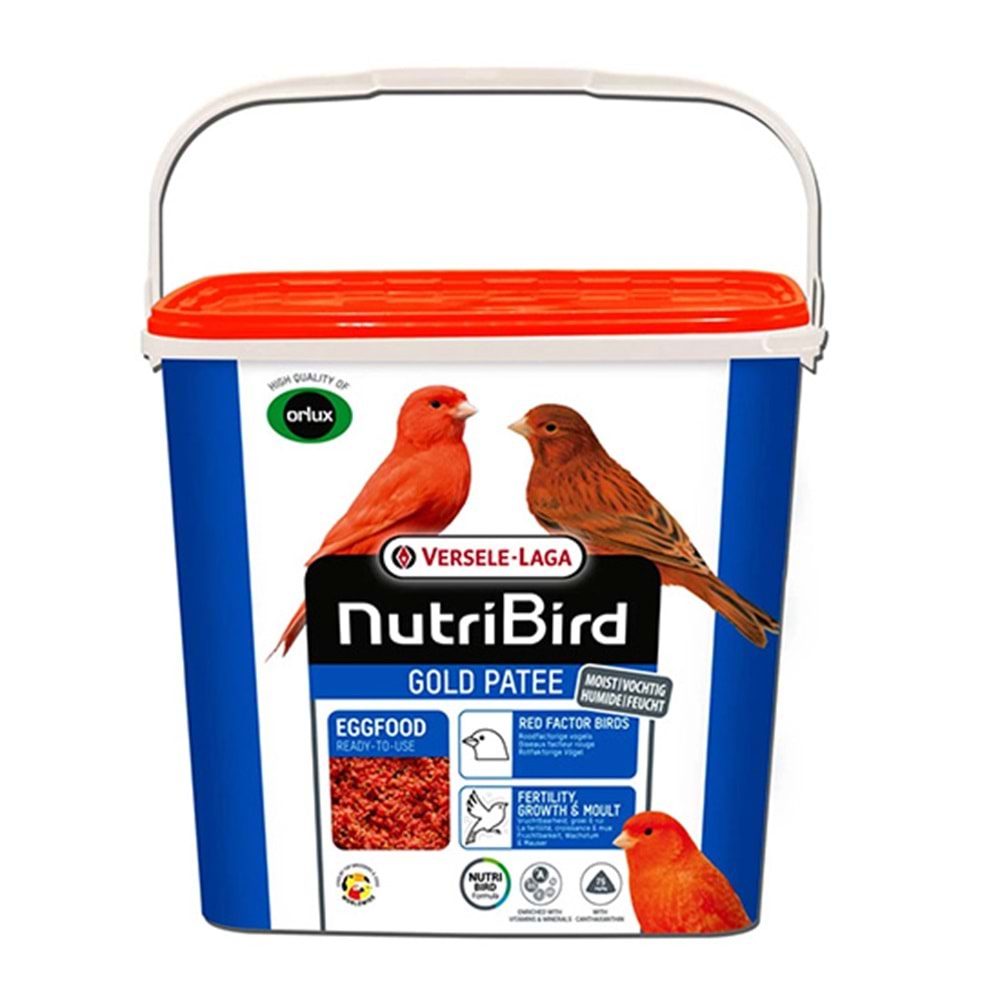 VERSELE 5 KG LAGA NB GOLD PATEE KIRMIZI RENK KANARYA YEMİ