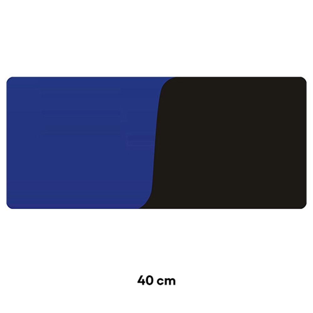 BONİSA PLASTİK POSTER 9016/9017 MAVİ SİYAH 15 METRE x 40 CM