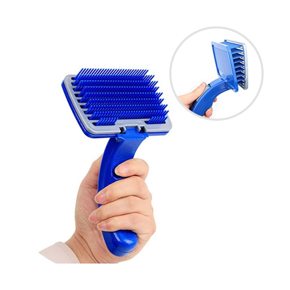 SELF CLEANİNG KARE BASMALI TARAK AD-184