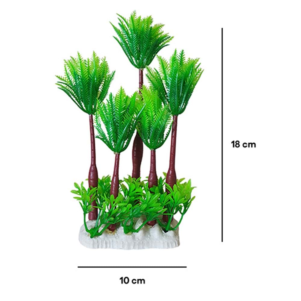 BONİSA PLASTİK BİTKİ BNS-3381 ( 10 x 18 CM )