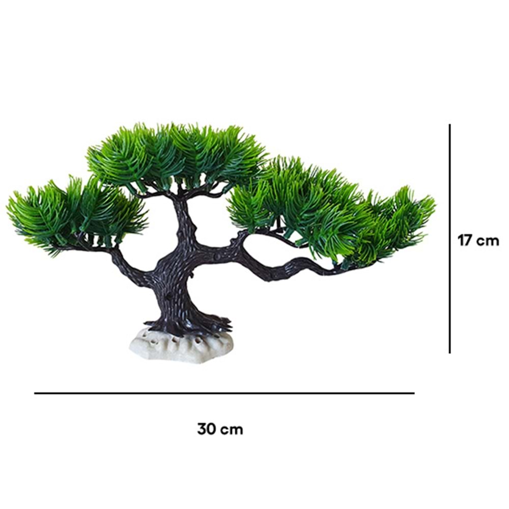 BONİSA PLASTİK BİTKİ BNS-3541 ( 30 x 17 CM )