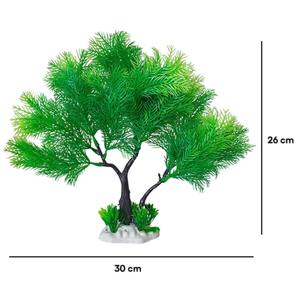 BONİSA PLASTİK BİTKİ BNS-3774 ( 30 x 26 CM )