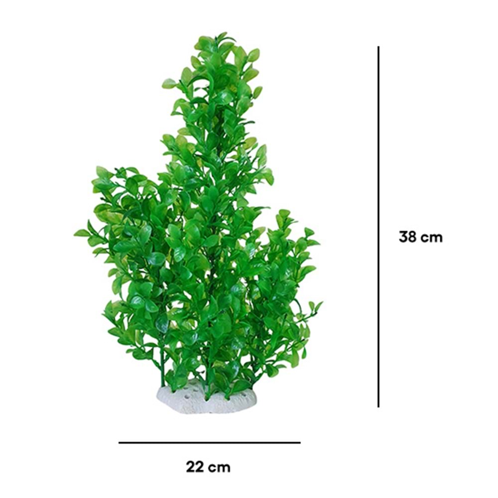 BONİSA PLASTİK BİTKİ BNS-8412 ( 22 x 38 CM )