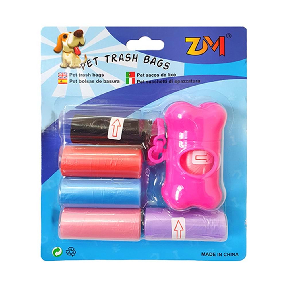 D-PETS ÇANTALI DIŞKI POŞETİ 5 YEDEKLİ