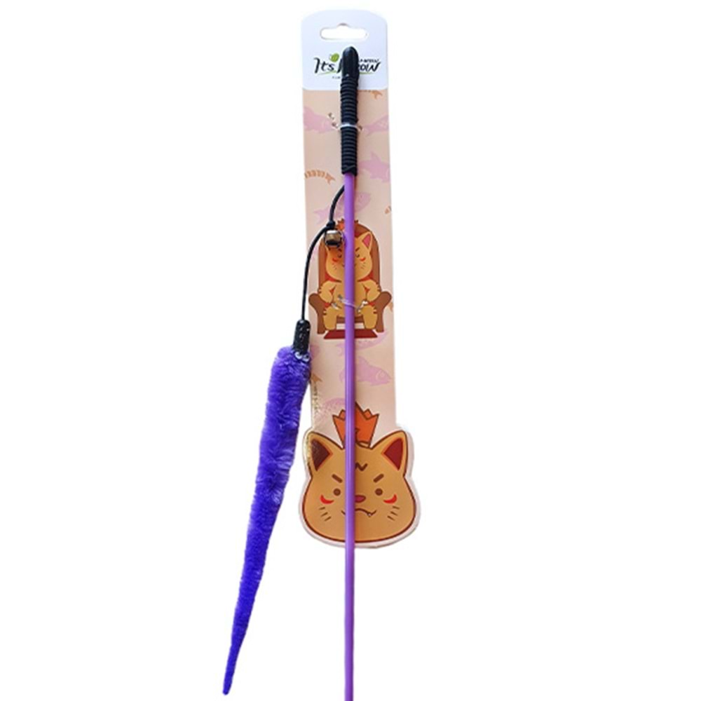 D-PETS PELUŞ SOLUCAN KEDİ OLTASI