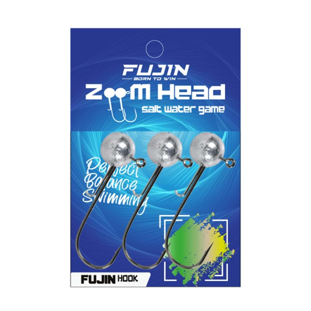 FUJİN ZOOM HEAD JİGHEAD 5 GR #3/0