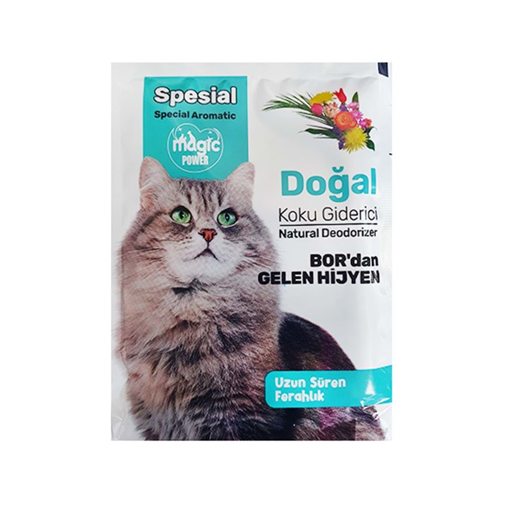 MAGİC POWER 25 GR KEDİ KUMU KOKU GİDERİCİ SPESİAL