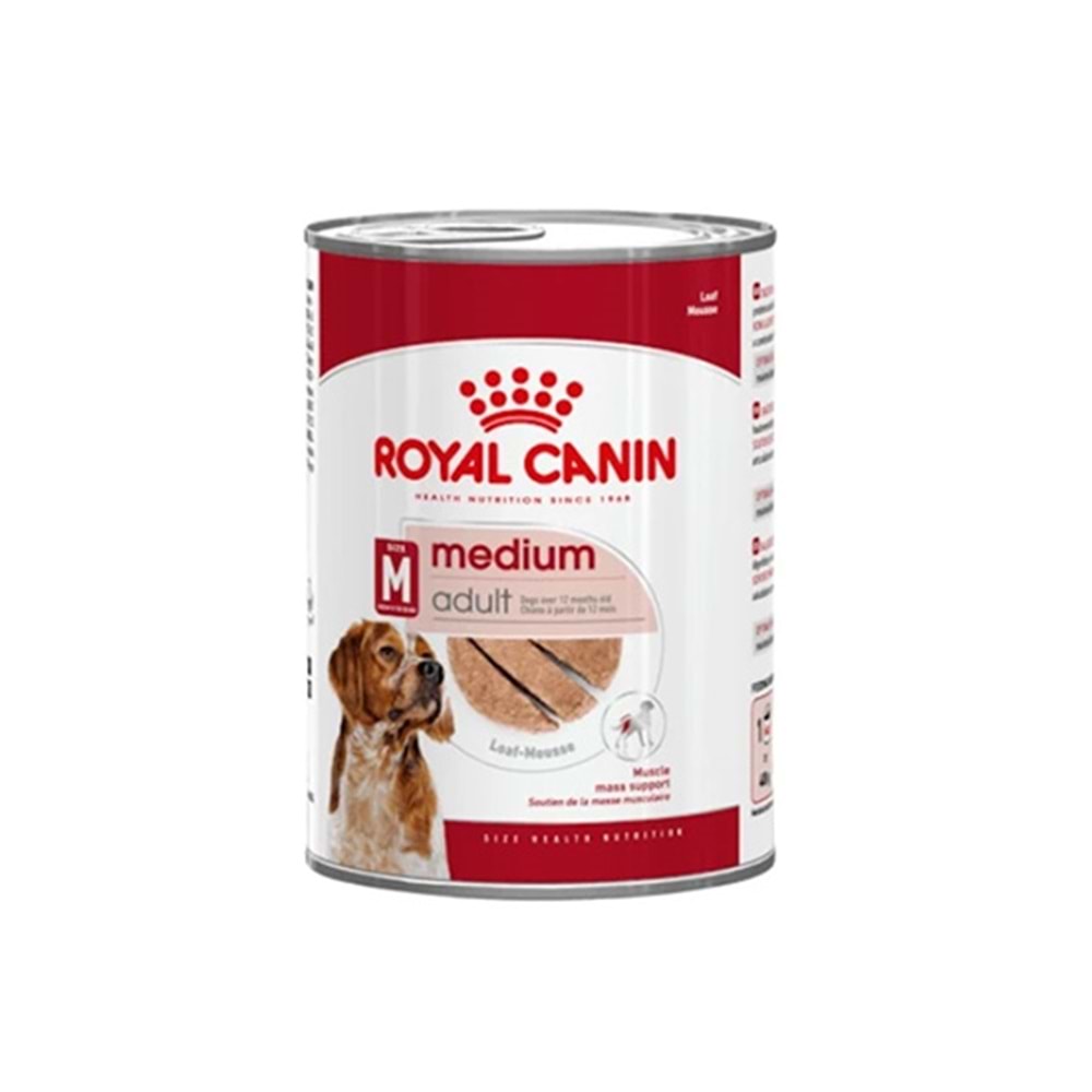 ROYAL CANIN 410 GR MEDIUM ADULT KONSERVE