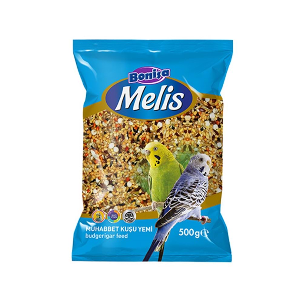 BONİSA 500 GR MUHABBET KUŞU YEMİ MELİS POŞET