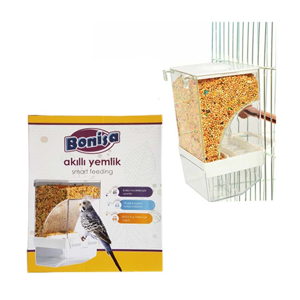 BONİSA AKILLI KUŞ YEMLİK