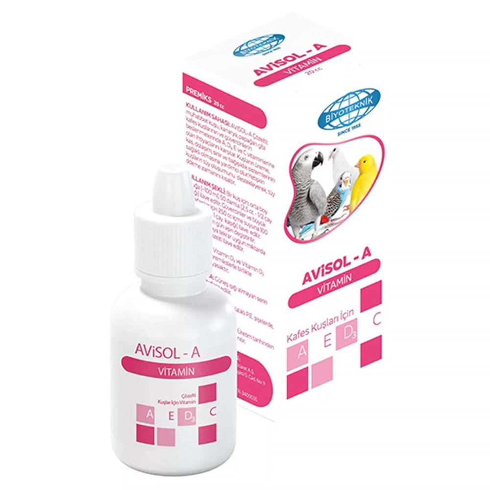 AVİSOL A VİTAMİN İLACI 20 CC
