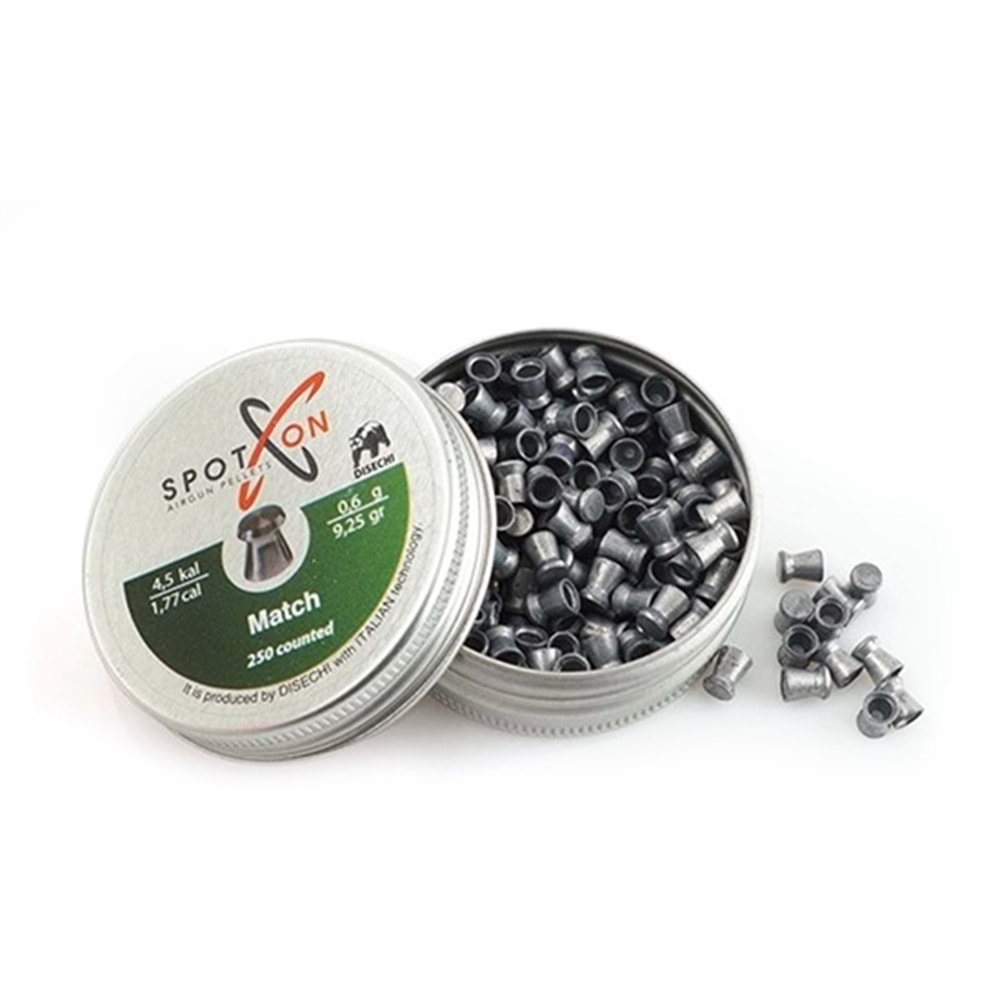 SPOTON MATCH HAVALI SAÇMA 4,5 CAL.