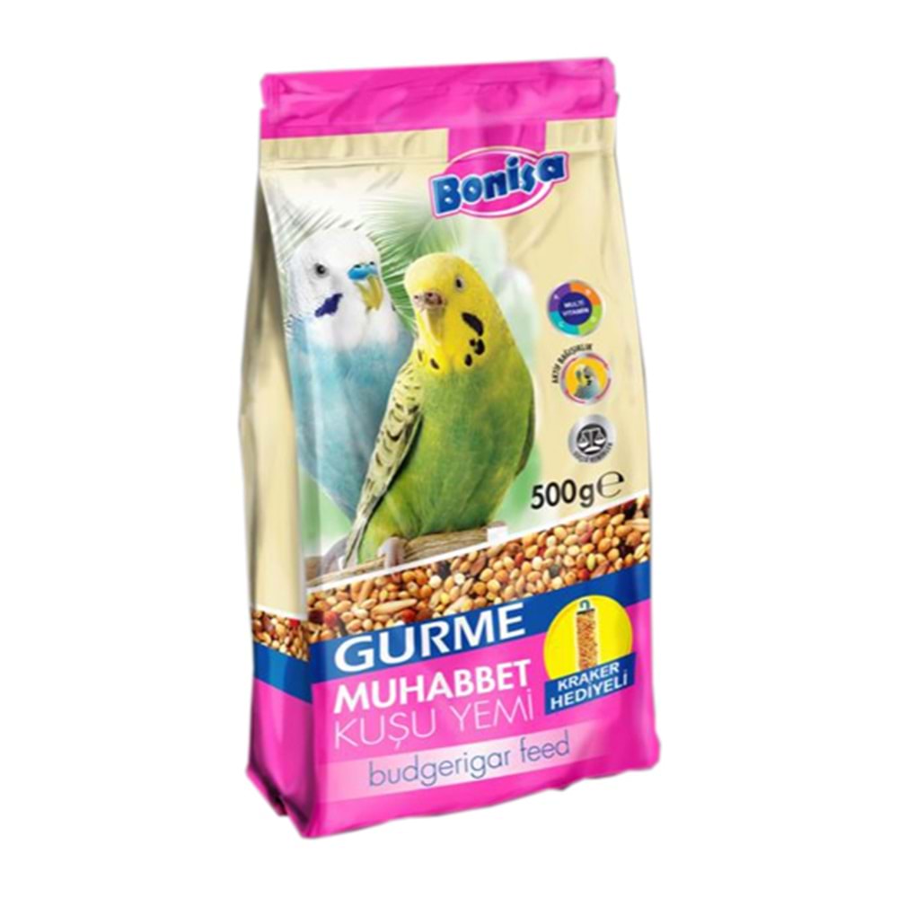 BONİSA 400 GR GURME MUH.KUŞU YEMİ ( KRAKER HEDİYELİ )