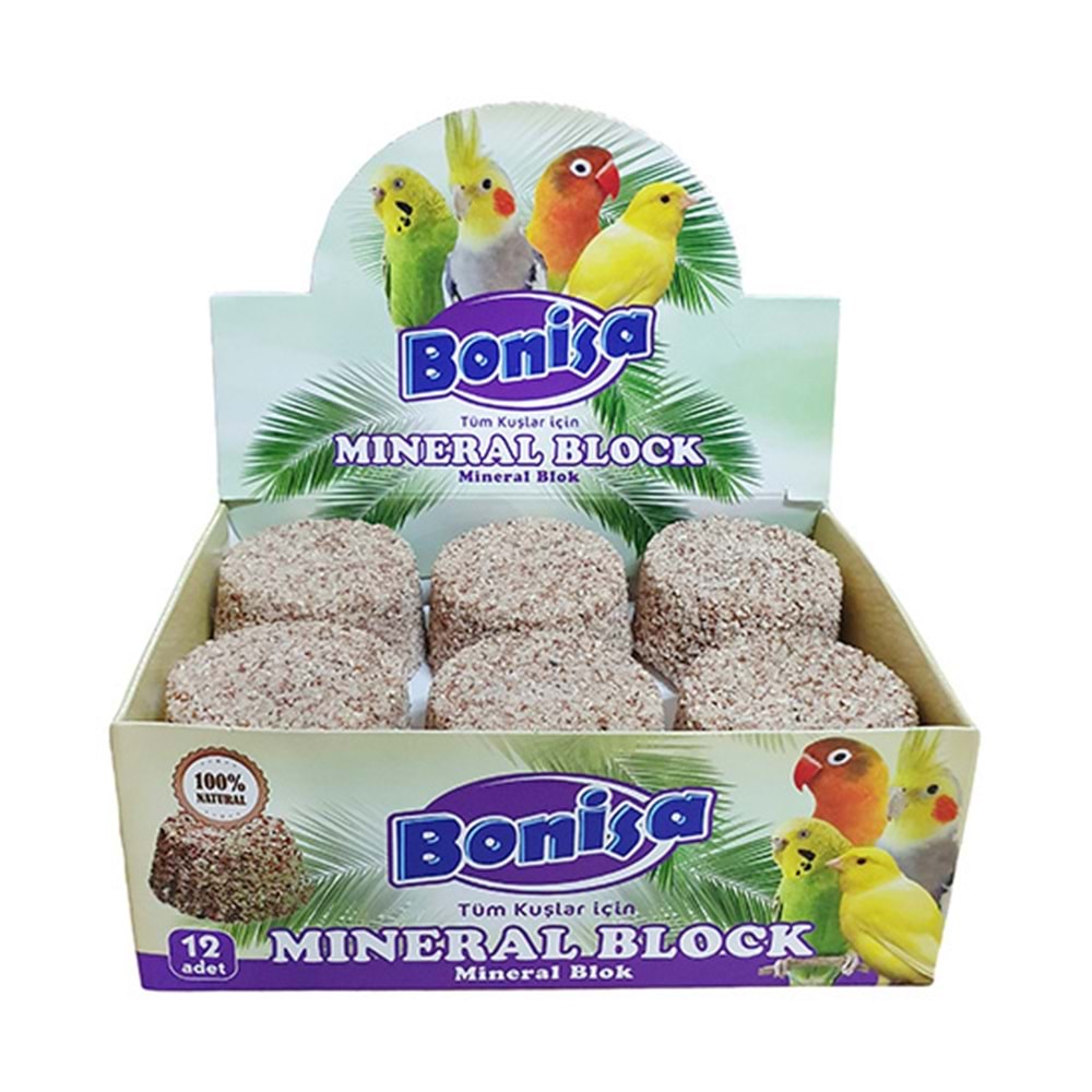 BONİSA KUŞ KUMU BLOK 12 Lİ KUTU