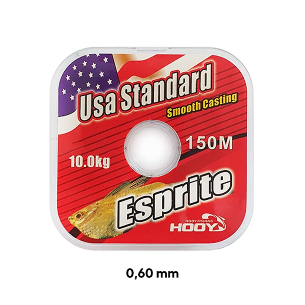 USA STANDARD ESPRİTE NYLON MİSİNA 150 METRE 0,60 MM