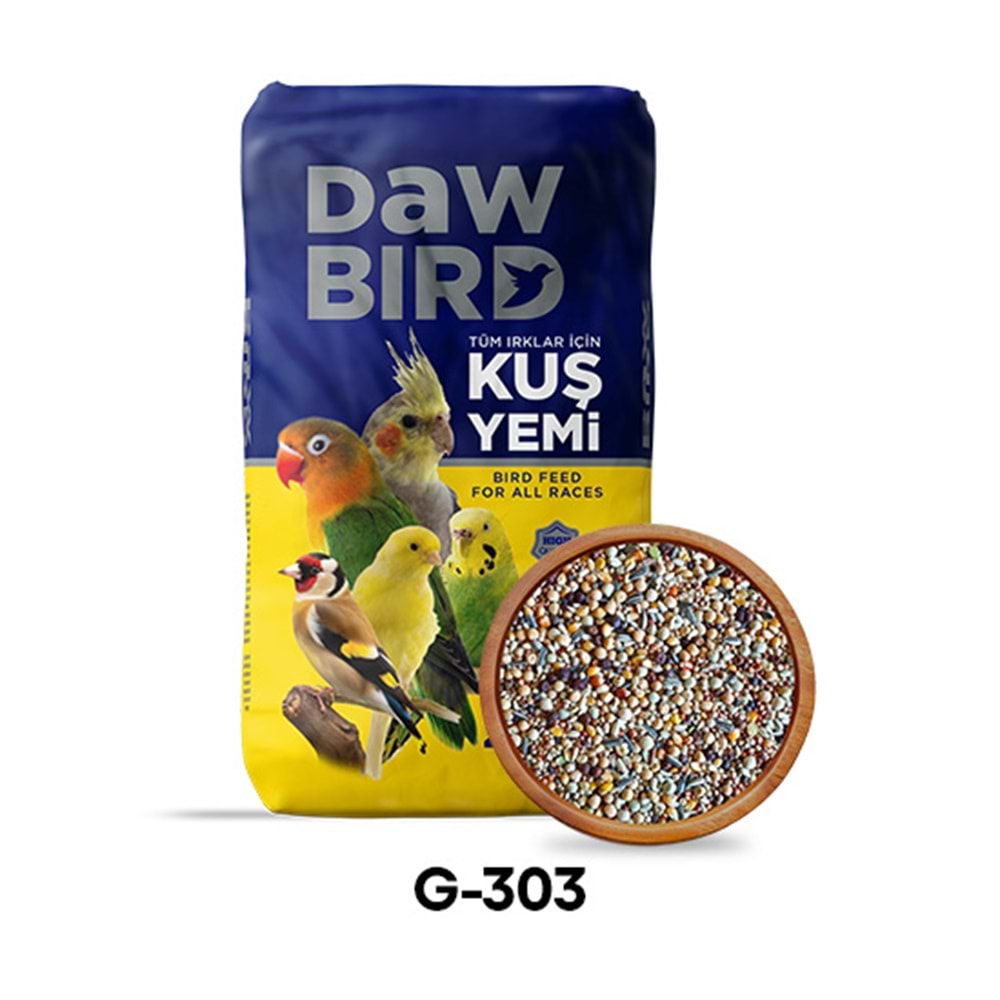 DAWBIRD G-303 GÜVERCİN YEMİ LÜX KARIŞIK 20 KG