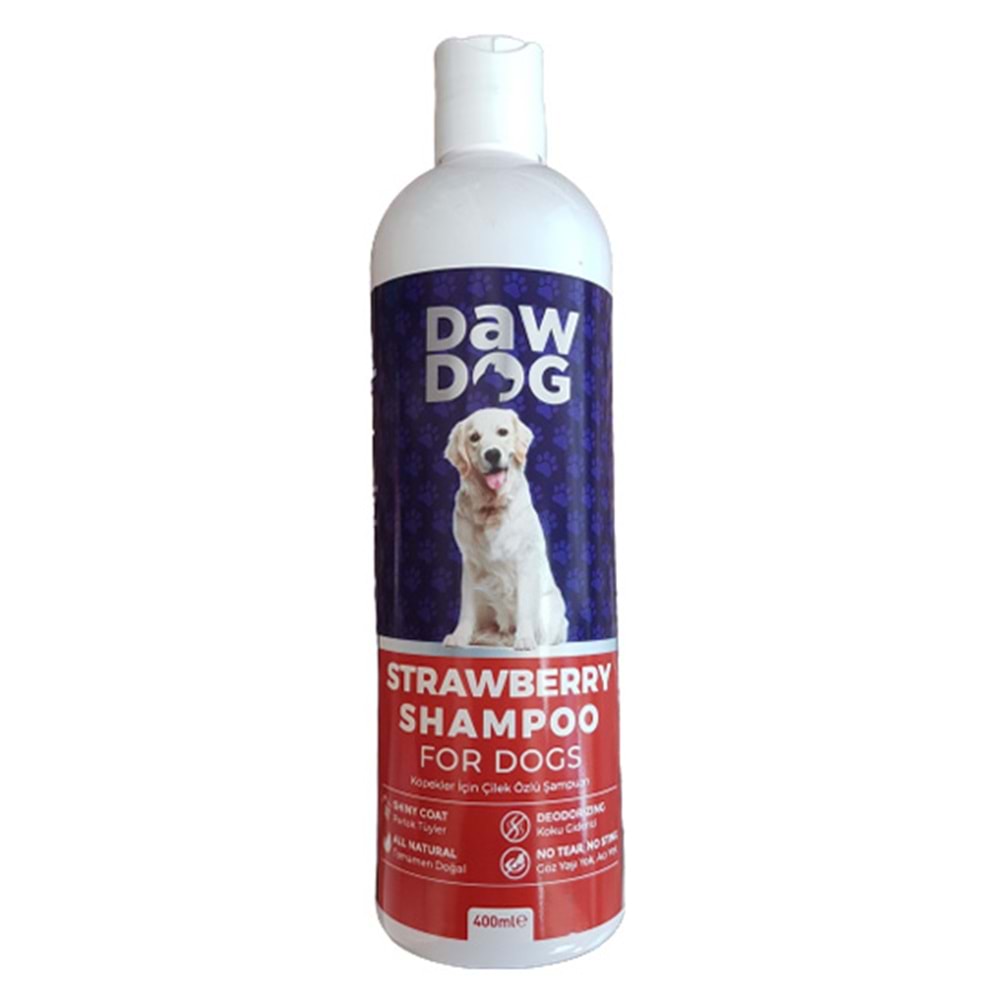 DAWDOG KÖPEK ŞAMPUAN ÇİLEK ÖZLÜ 400 ML