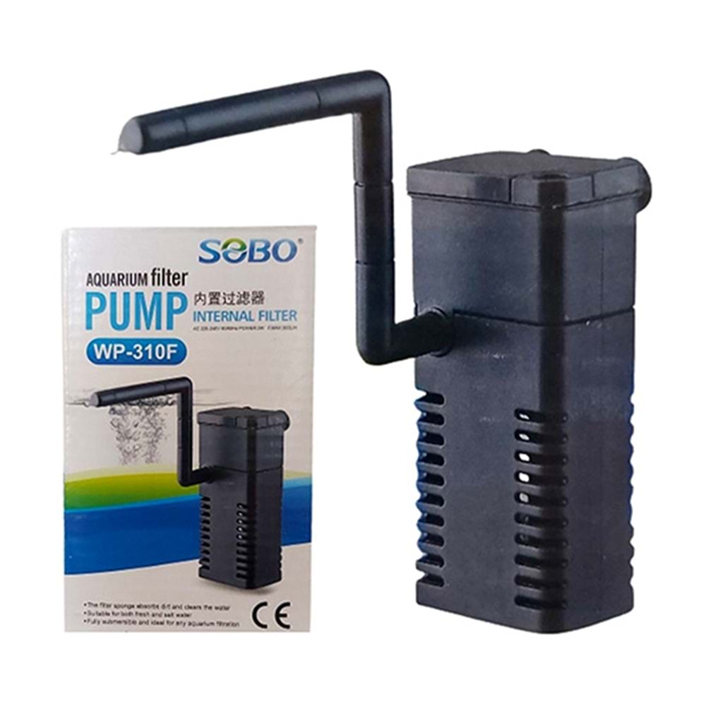 SOBO WP-310F MİNİ FİLTRE 3 W 300 LT