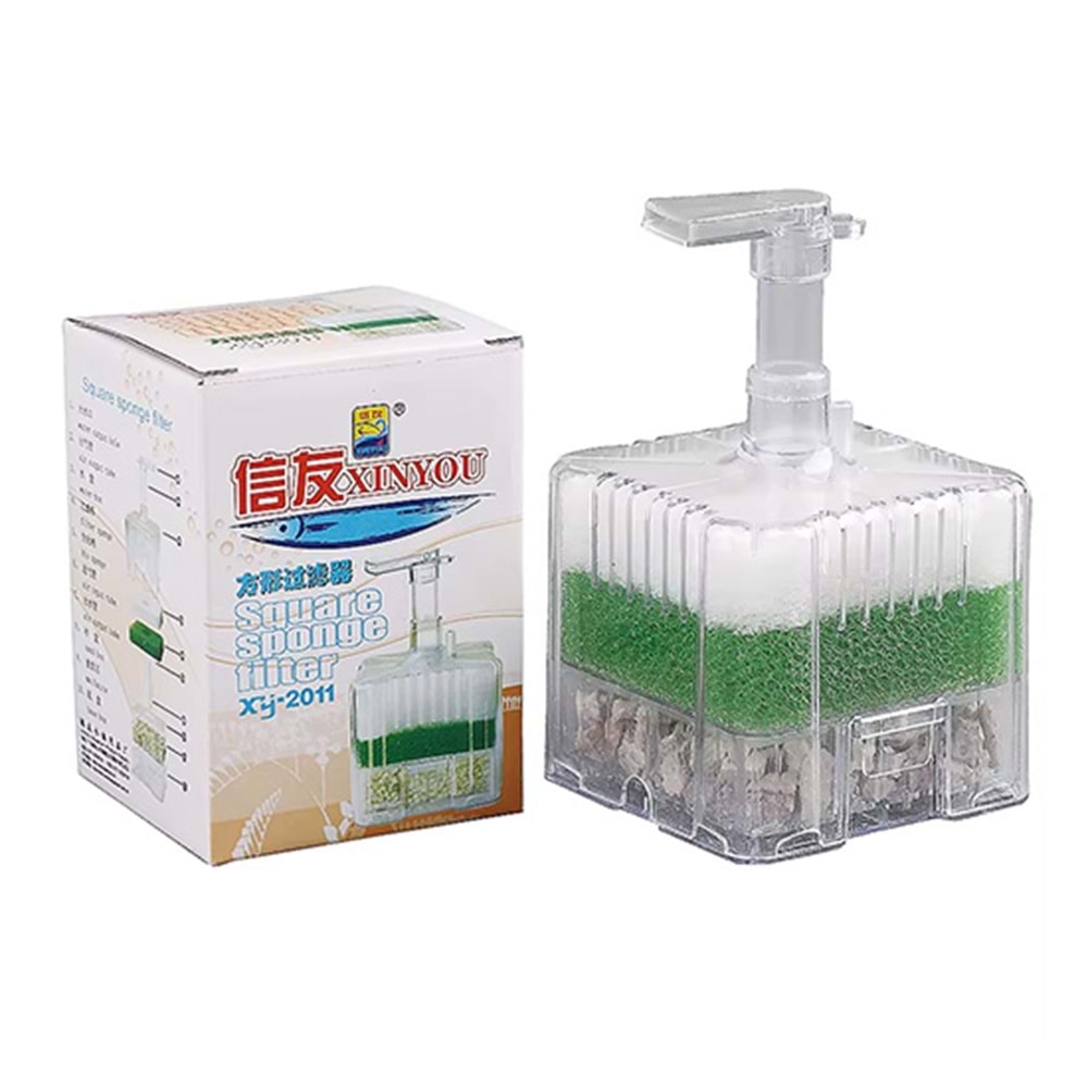 XINYOU XY-2011 KARE KÖŞE ÜRETİM FİLTRESİ 7 CM