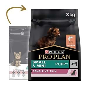 PRO PLAN 3 KG SMALL PUPPY SENSITIVE SOMONLU YAVRU KÖPEK