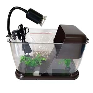 DAWAQUA FISH TANK CQF-7116-3 S-MULTIFONKSIYON UV KAPLUMBAĞA AKV. 31x19