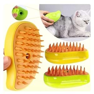 PET BRUSH BUHARLI KEDİ KÖPEK TARAMA FIRÇASI