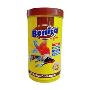 BONİSA KOI & GOLD FISH POND STICKS NATURAL BALIK YEMİ 1 LT