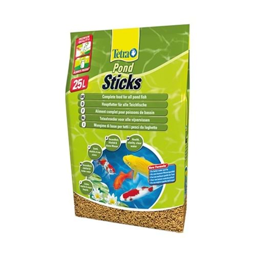 TETRA POND STICKS BALIK YEMİ YEŞİL 25 LT (3 KG)