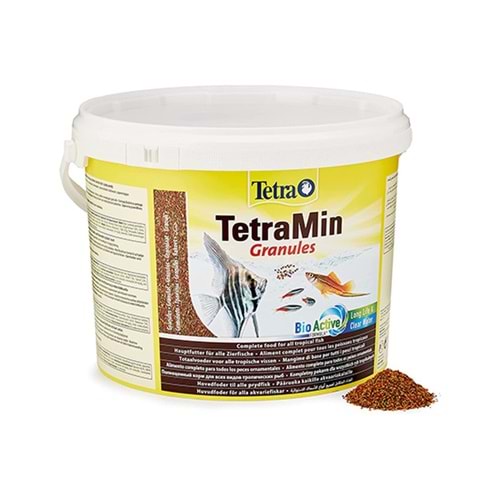 TETRAMIN GRANULES KOVA BALIK YEMİ 10 LT (4200 GR)