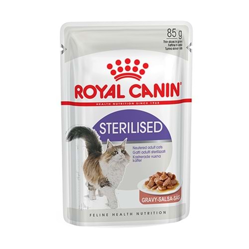 ROYAL CANIN 85 GR STERILISED GRAVY SALSA