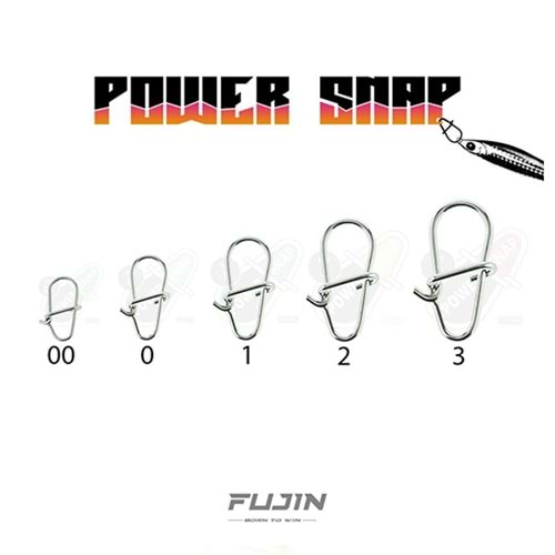 FUJİN POWER SNAP #00 5,2 KG ÇEKERLI KLIPS