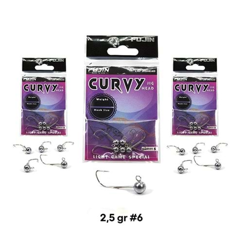 FUJİN CURVY JİGHEAD 2,5 GR #6