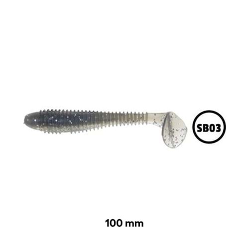 FUJİN ROUND BAİT 100MM SİLİKON BALIK #SB003