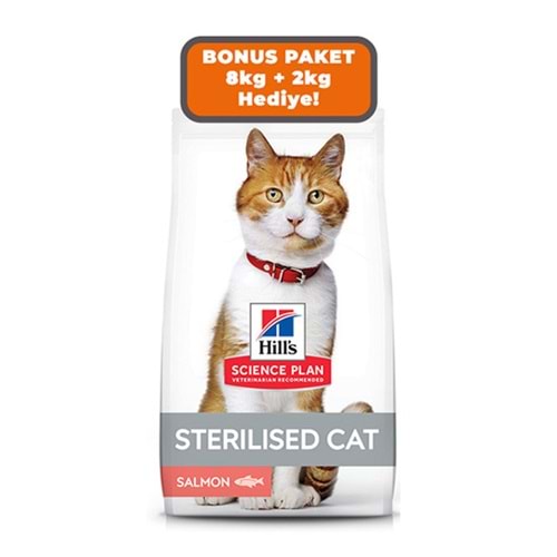 HİLLS 10 KG SP SOMON KISIRLAŞTIRILMIŞ YETIŞKIN KEDİ MAMASI
