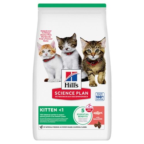 HİLLS SOMONLU YAVRU KEDİ MAMASI 5+2 KG
