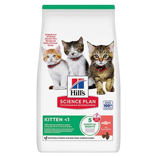 HİLLS 1,5 KG SOMONLU YAVRU KEDİ MAMASI