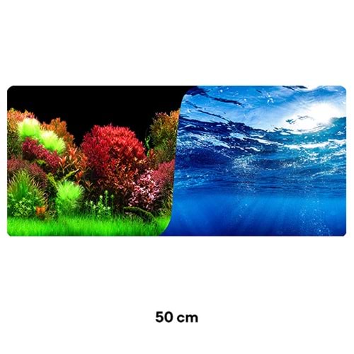 BONİSA PLASTİK POSTER 8007/8008 BİTKİ DENİZ 15 METRE x 50 CM