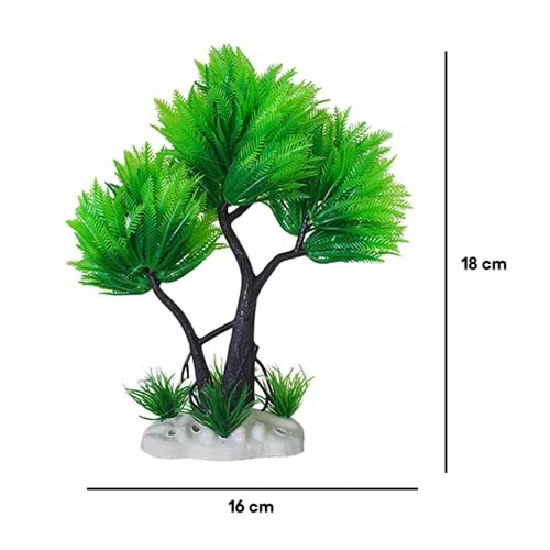 BONİSA PLASTİK BİTKİ BNS-3762 ( 16 x 18 CM )