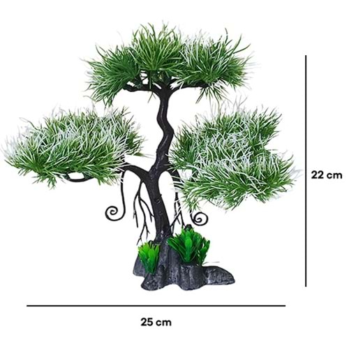 BONİSA PLASTİK BİTKİ BNS-3896 ( 25 x 22 CM )