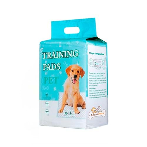 D-PETS TRAINING PADS TUVALET EĞİTİM BEZİ LARGE 40 LI