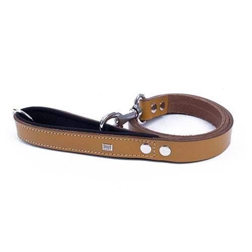 DOGGİE KONFOR DERİ GEZDİRME KAMEL 2,5X120 CM