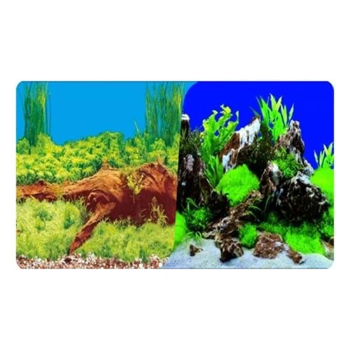 PLASTİK POSTER BİTKİ KAYA 40 CM 15 MT
