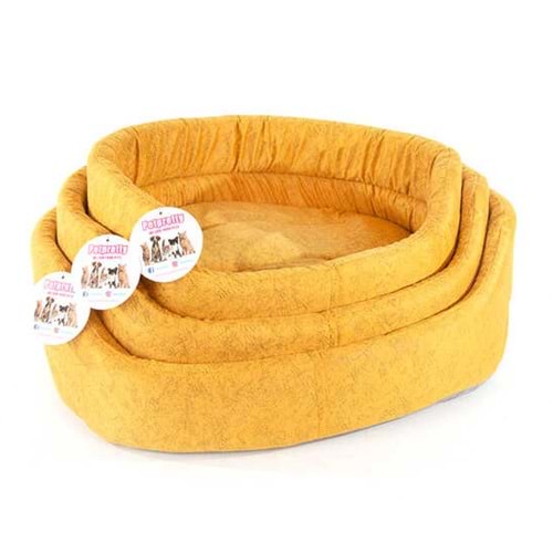 PETPRETTY COMFORT ÜÇLÜ SET YATAK HARDAL 23x41x63 CM