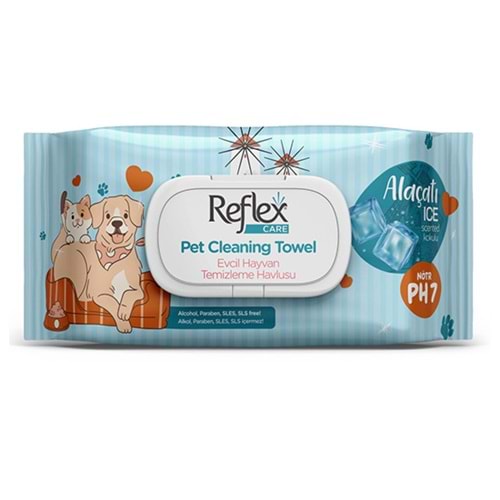 REFLEX CARE ÇOK AMAÇLI HİJYENİK TEMİZLEME HAVLUSU 50 Lİ