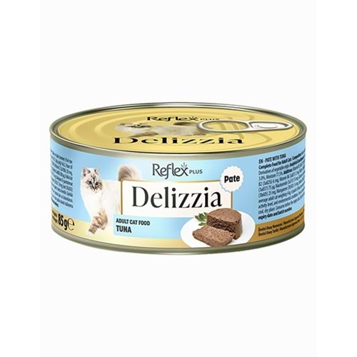 REFLEX PLUS 85 GR DELIZZA KIYILMIŞ PATE YETİŞKİN KEDİ TON BALIKLI